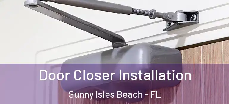  Door Closer Installation Sunny Isles Beach - FL